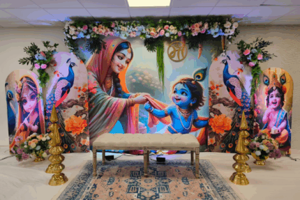 Annaprashan flower decoration